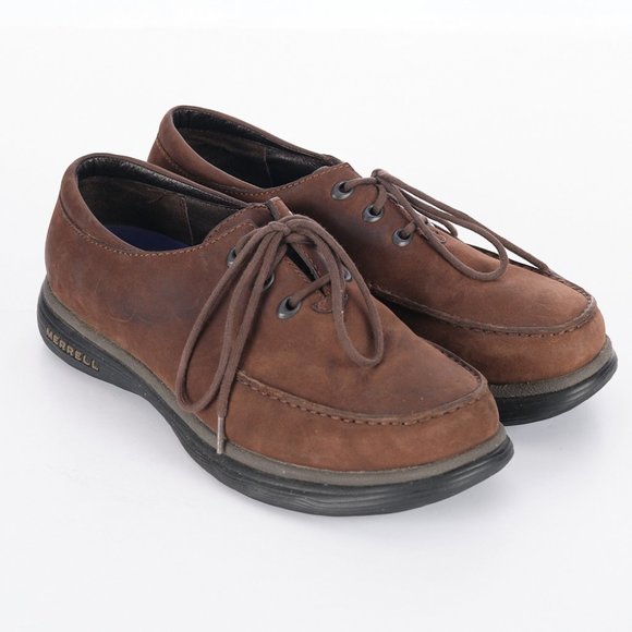 Merrell Other - Merrell Topo Rim Dark Brown Lace Up Men's Shoes Size 8